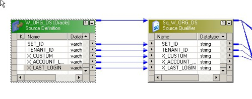 12-Open Mapping, Amend Source Qualifier