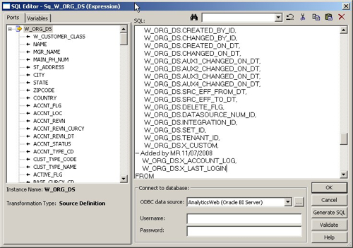 12A - Amend Sq Sql