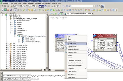 5-Open Mapping, Open Mapplet