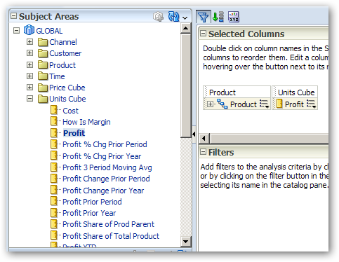 obiee cube definition is invalid