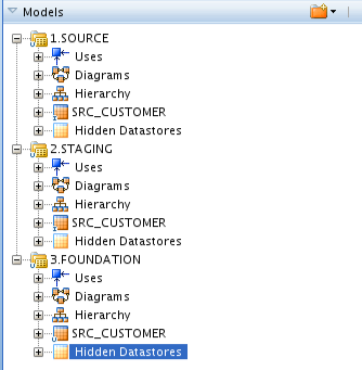 Source, Staging, and Foundation Models