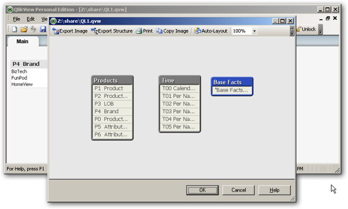 Qlikview Table View