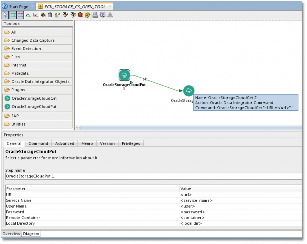 Open Tools in a package