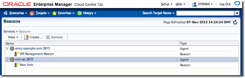 Listing the new EM12c Beacon