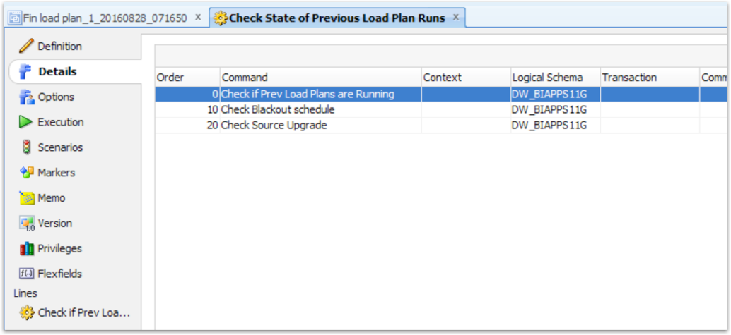 Load Plan