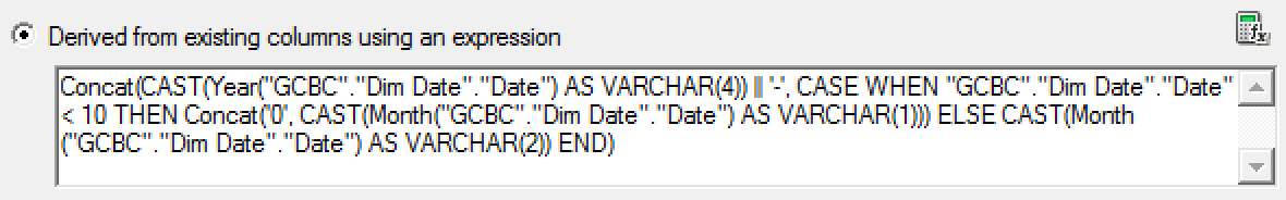 Data conversion example