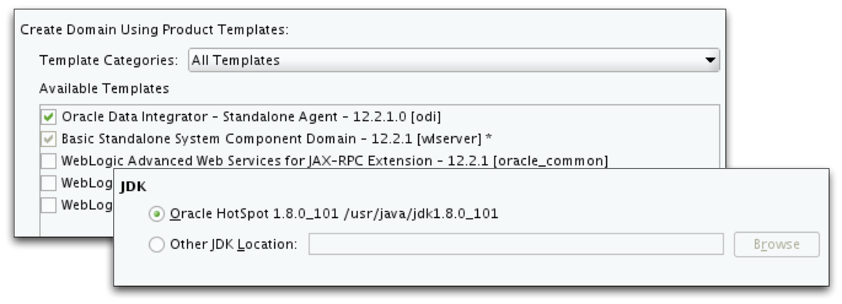 Configure ODI Agent component