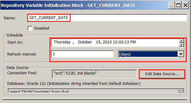 obiee use presentation variable in filter