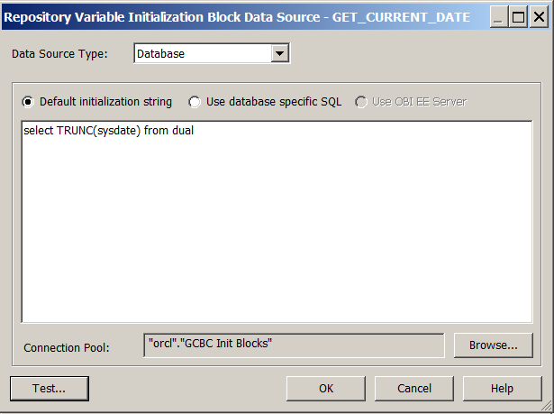 obiee use presentation variable in filter