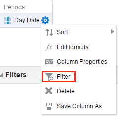 obiee use presentation variable in filter