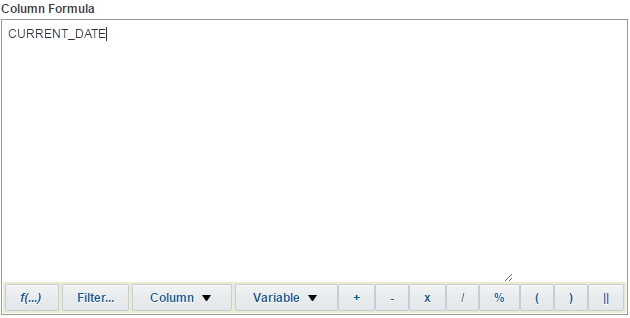 presentation variable obiee