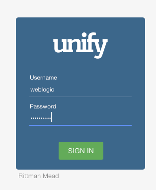 Login to Unify