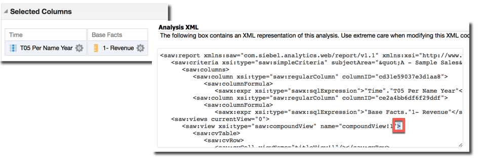 Invalid XML