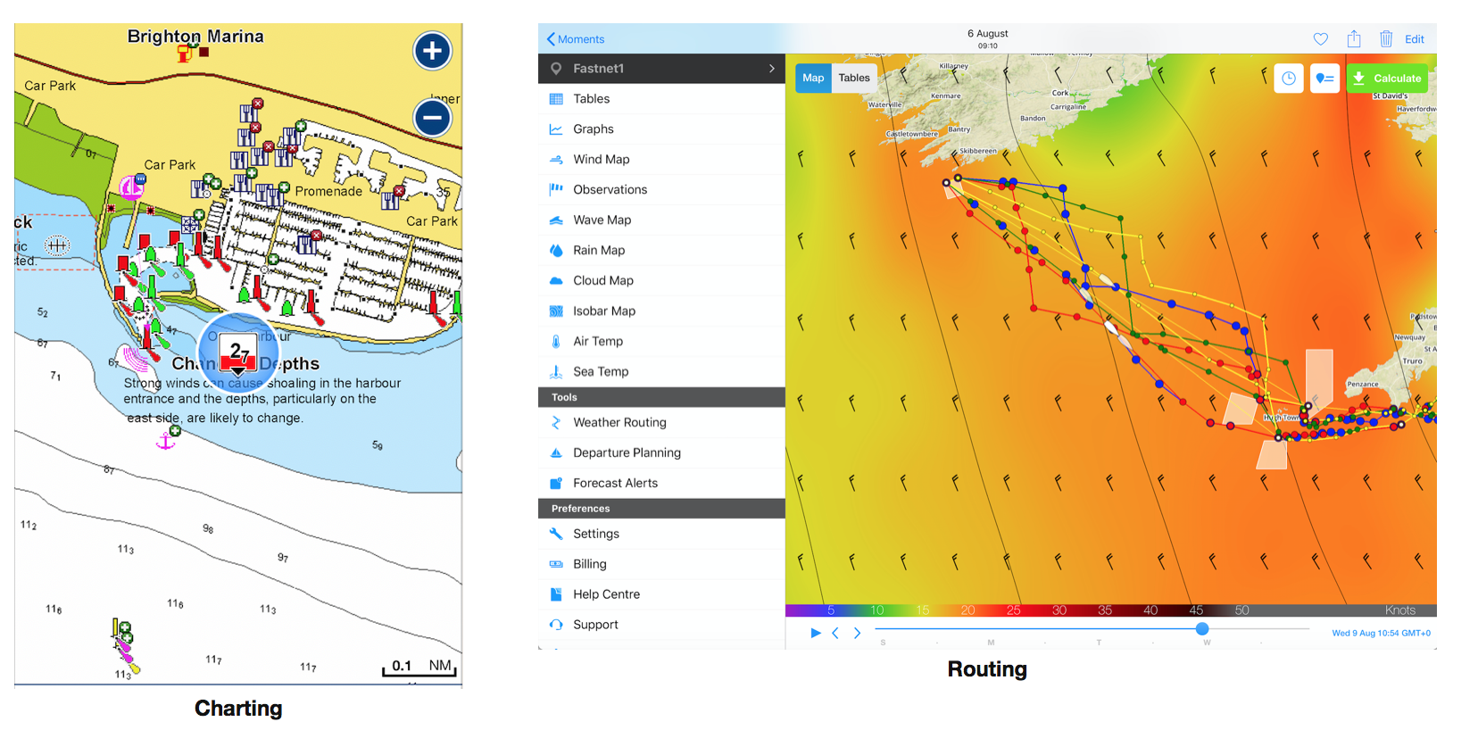 yacht performance analysis