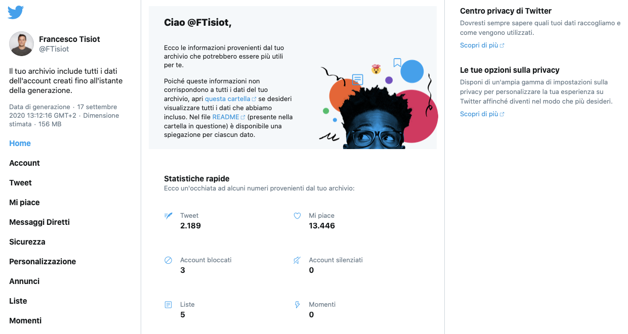 Analysing Social Media Activity with ADW and OAC