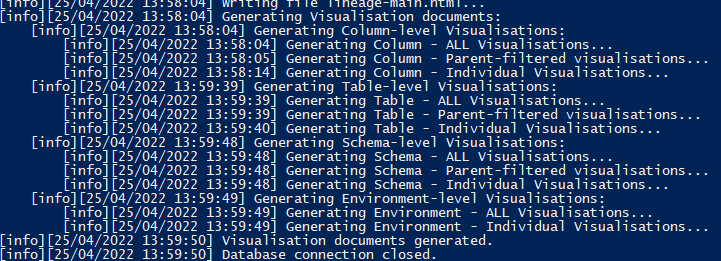 ...and generating Lineage Visualisations.