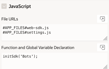 Oracle APEX - Page level JS include and function call