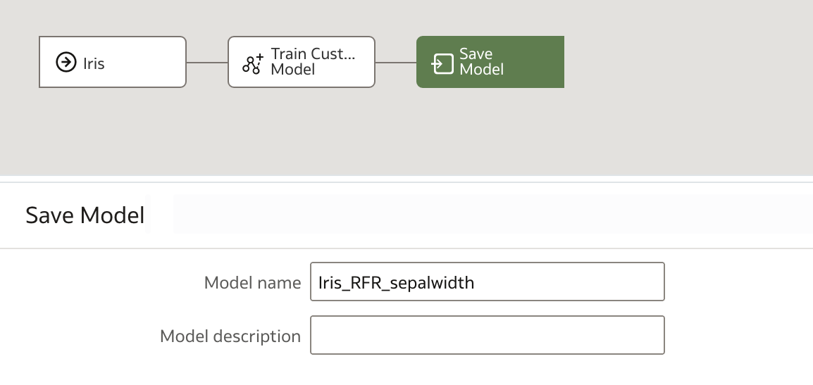 Custom Machine Learning Models in Oracle DV