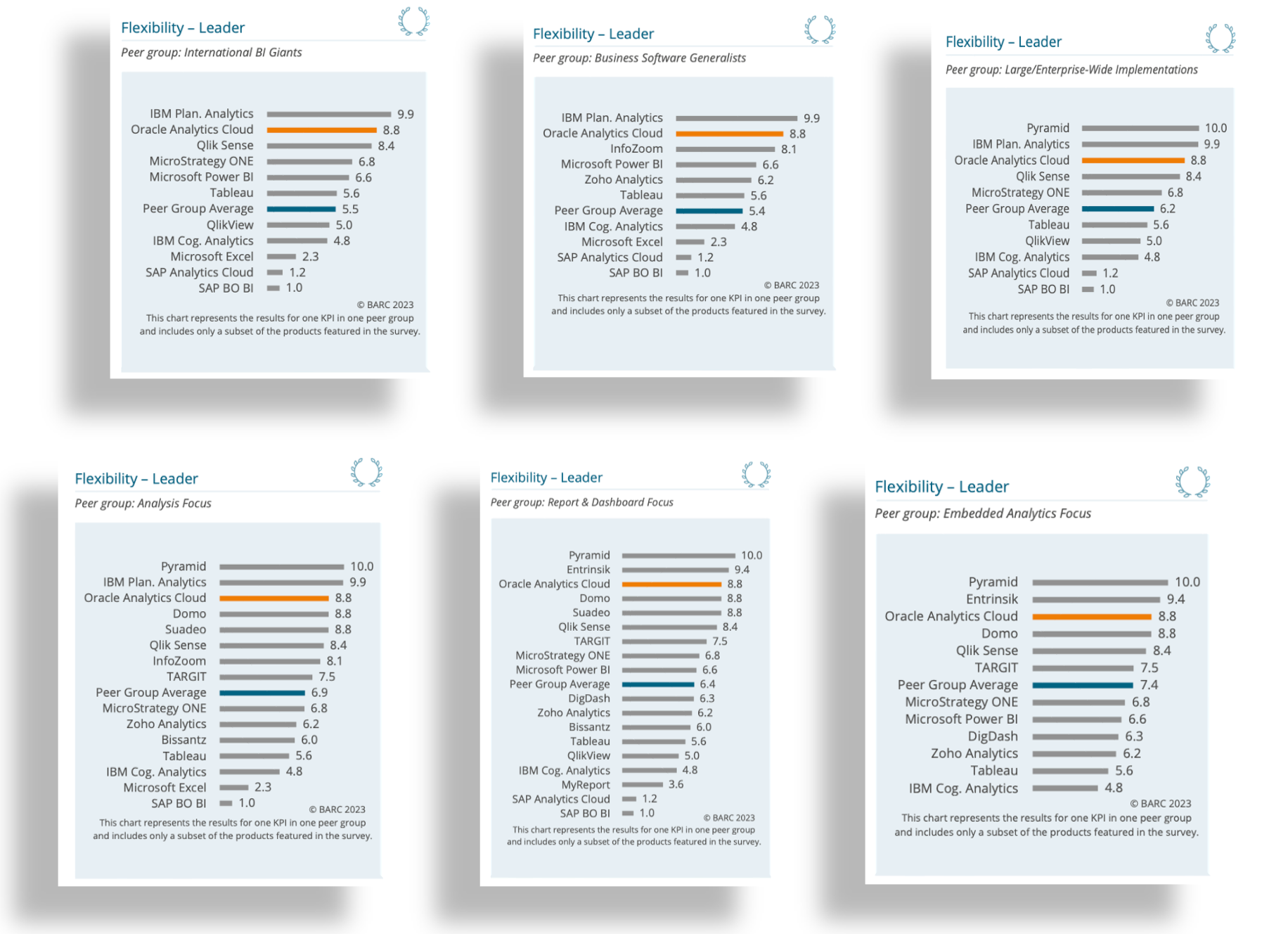 Oracle Analytics Cloud – The BI & Analytics Survey 24 Summary