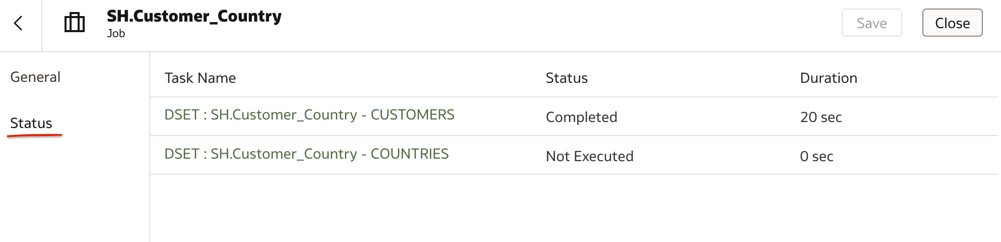 Dataset Reload Schedules in Oracle Analytics Cloud