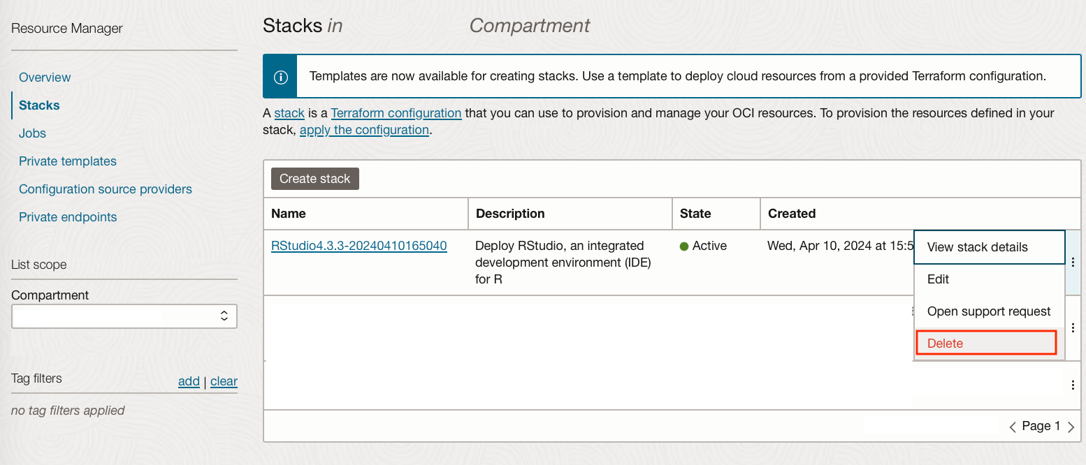 Tip Tuesday | Destroy An OCI Stack Before Deleting It