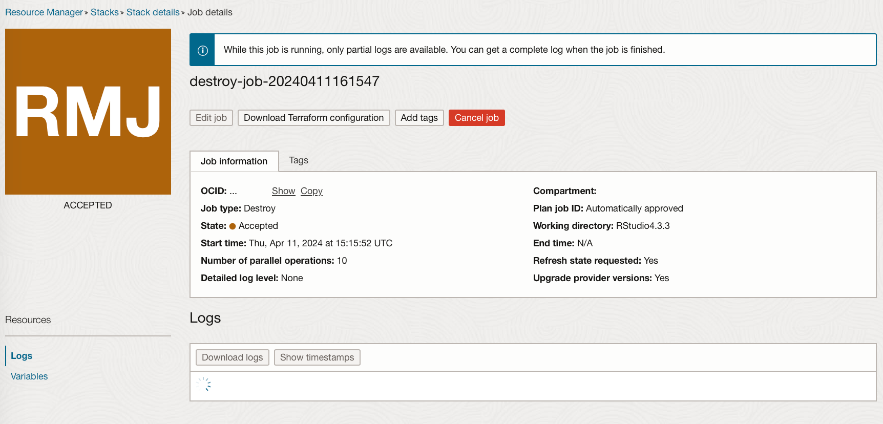 Tip Tuesday | Destroy An OCI Stack Before Deleting It