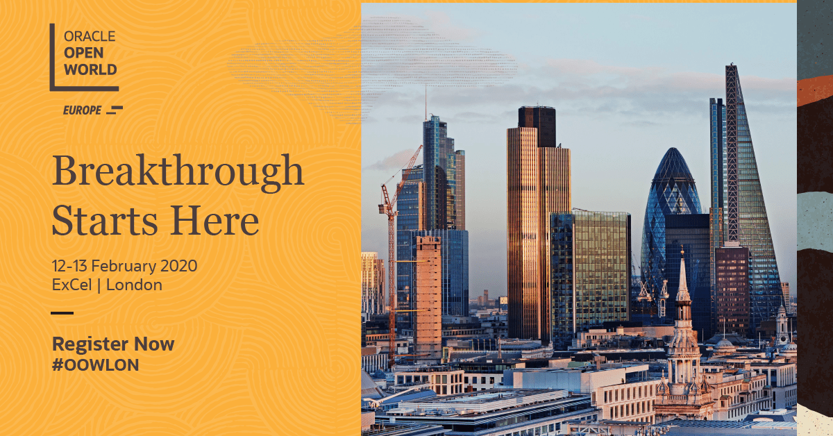 Come and see us at Oracle OpenWorld š One week to go!