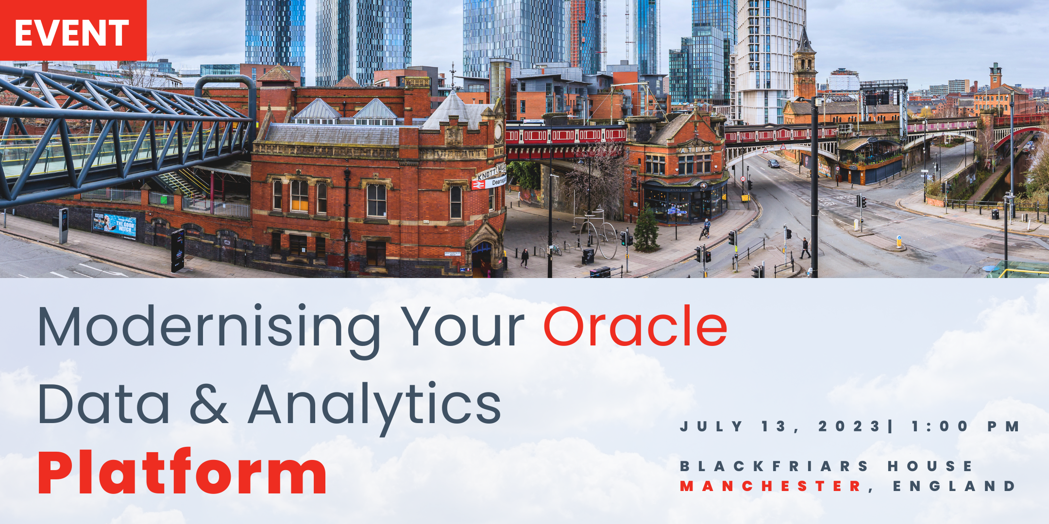 EVENT: Modernising Your Oracle Data & Analytics Platform